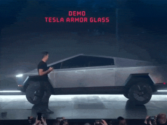 Elon Musk - Steel Ball. Bulletproof